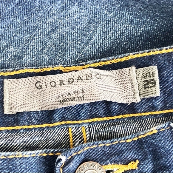 Giordano size 29 dark wash high rise boot cut jeans - Picture 5 of 13